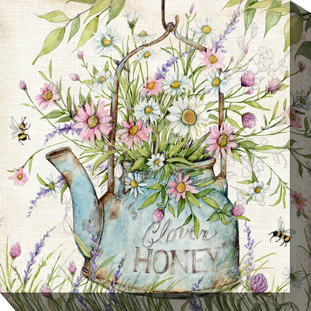 82265-24 CLOVER HONEY 24x24
