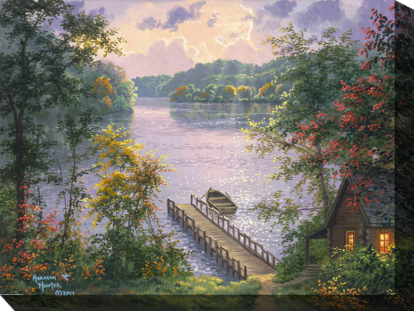 OU-80741 FISH TALE COVE 40x30