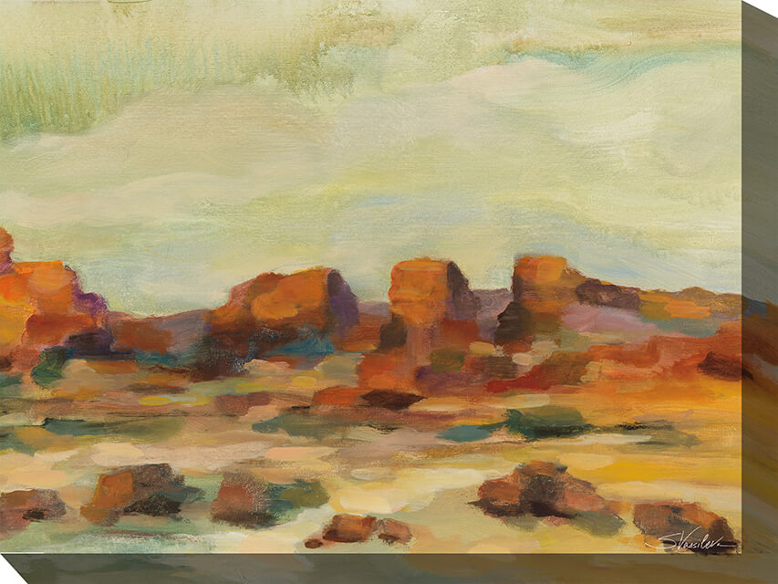 OU-87120 RED ROCK VIGIL 40x30